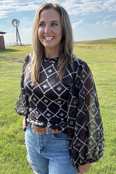 Sterling Kreek Long sleeve Top The Way It Is Top