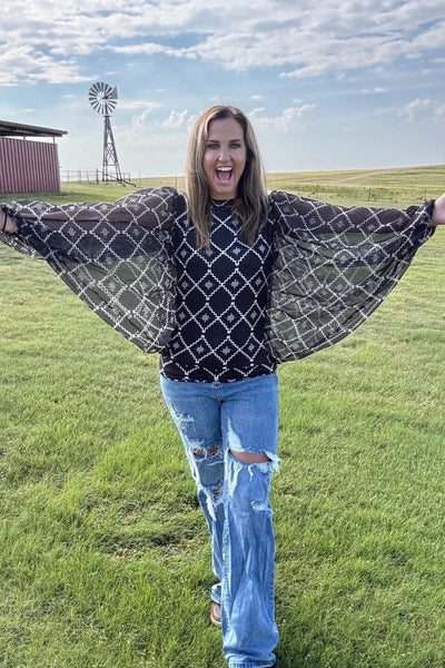 Sterling Kreek Long sleeve Top The Way It Is Top