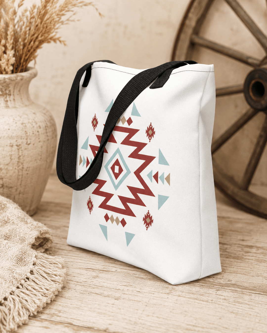 Western Soul Tote Bags One Size / White Western Soul® Tote Bag