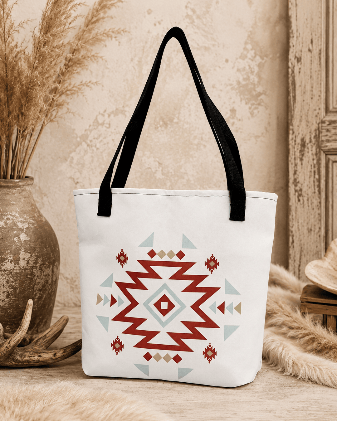 Western Soul Tote Bags One Size / White Western Soul® Tote Bag