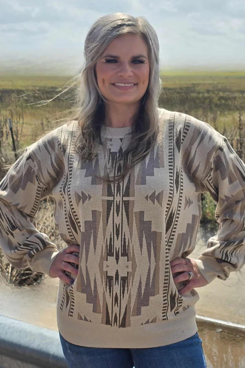 Sterling Kreek Sweater Wyoming Aztec Sweater