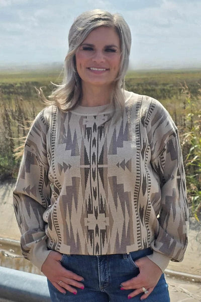 Sterling Kreek Sweater Wyoming Aztec Sweater