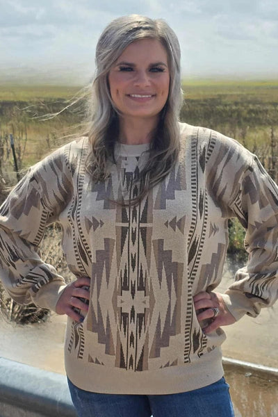 Sterling Kreek Sweater Wyoming Aztec Sweater