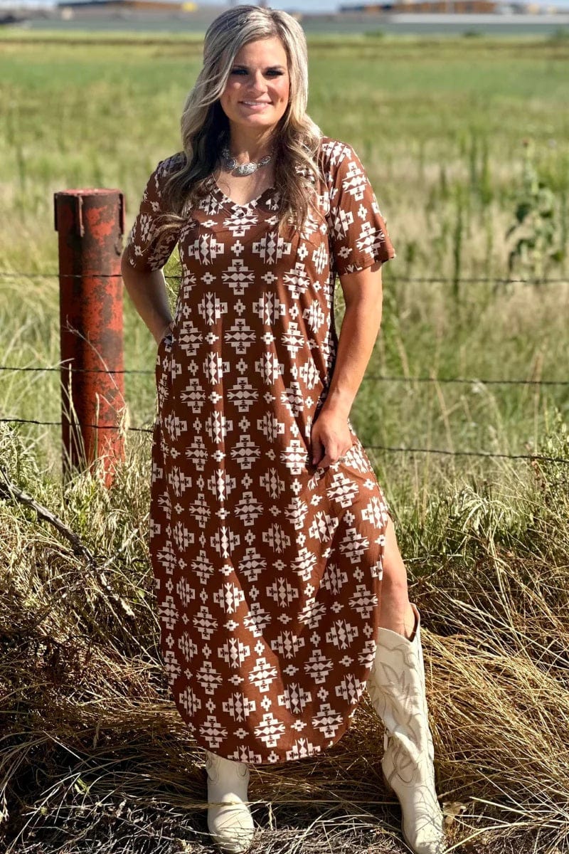 Sterling Kreek Dress Meet Me in Wyoming Maxi Dress