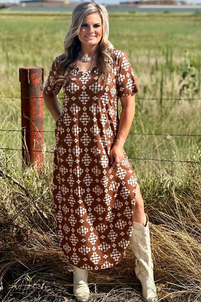 Sterling Kreek Dress Meet Me in Wyoming Maxi Dress