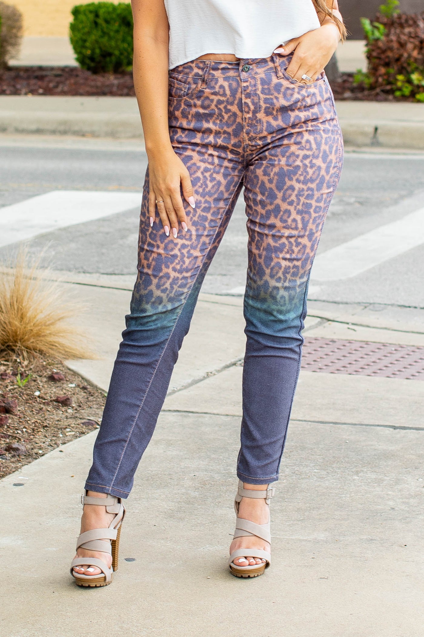 Jeans  Ombre Skinny Jeans from L&B Apparel