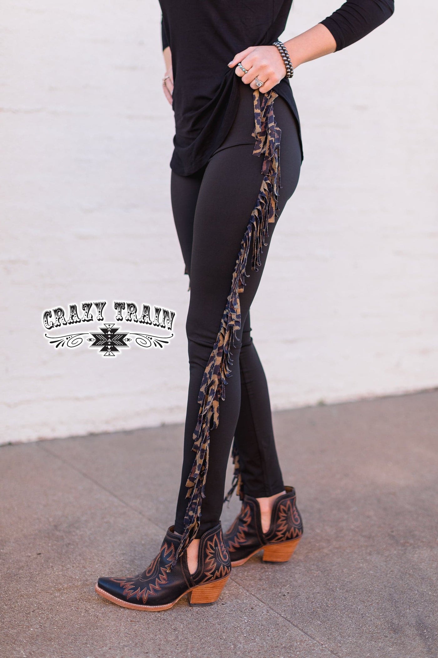 Leggings  Meow Town Leggings from Crazy Train Clothing