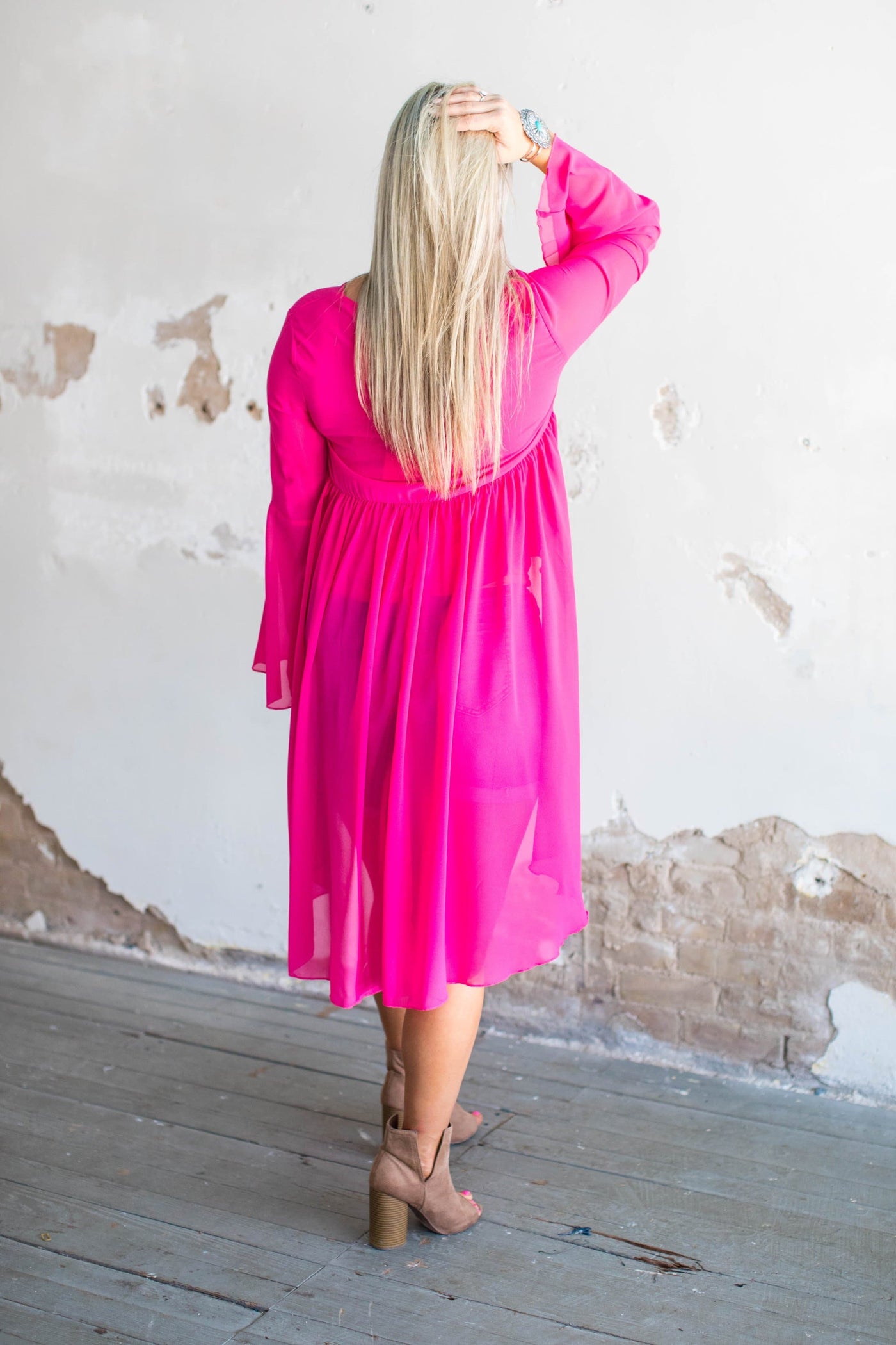 tunic  Cara High Low Top from L&B Apparel