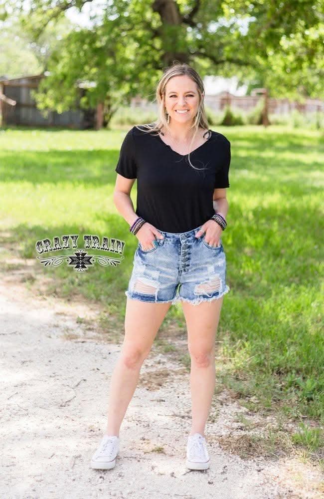 Crazy Train Clothing Shorts Jacksonville Jean Shorts
