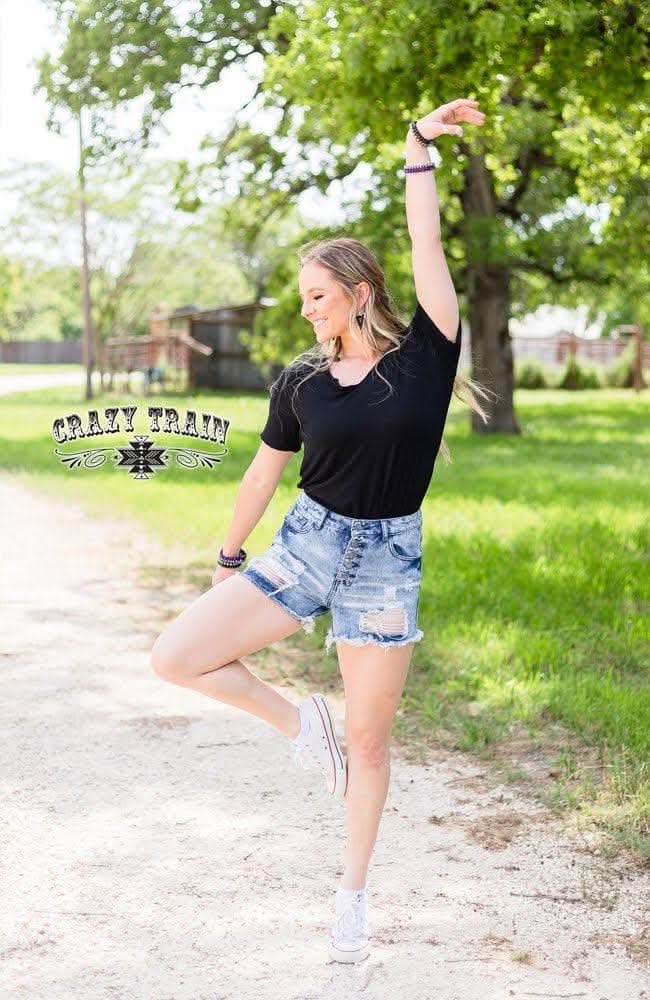 Crazy Train Clothing Shorts Jacksonville Jean Shorts