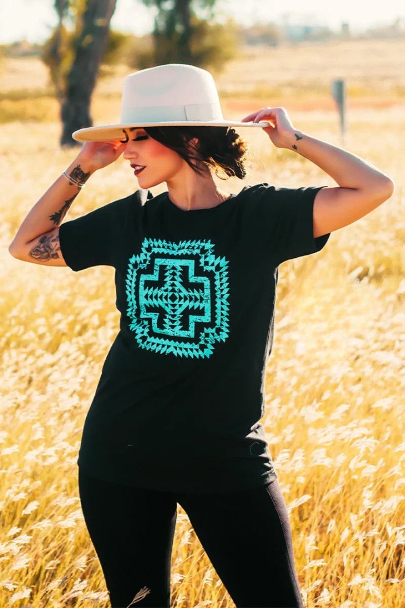 graphic tee  Aztec Perfection T-Shirt from Sterling Kreek