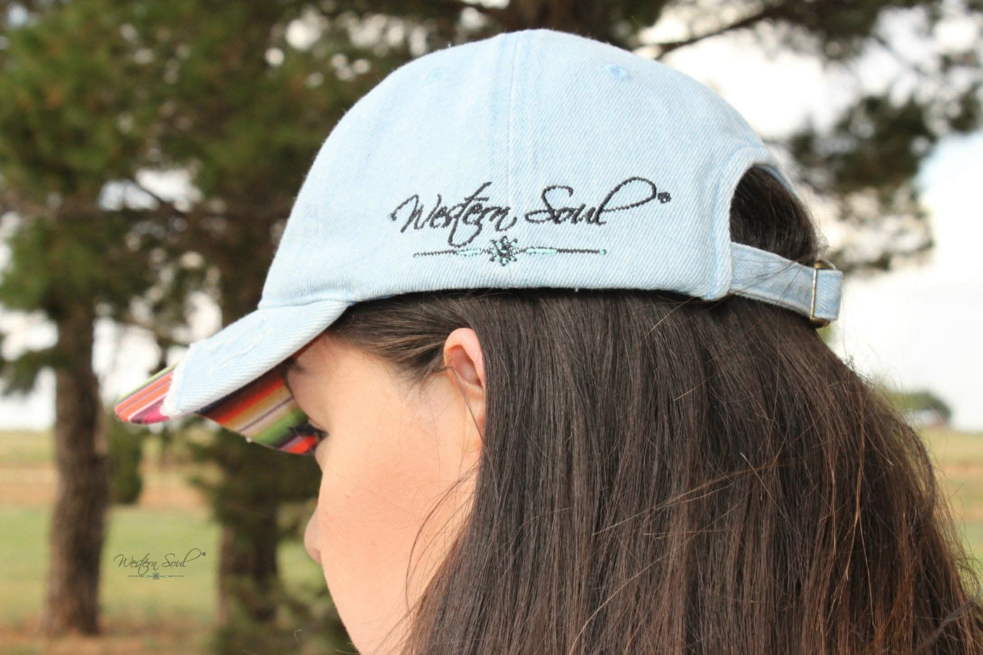 Cap  Distressed Serape Cap from Western Soul
