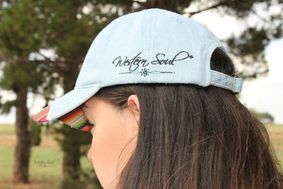 Cap  Distressed Serape Cap from Western Soul