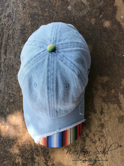 Cap  Distressed Serape Cap from Western Soul